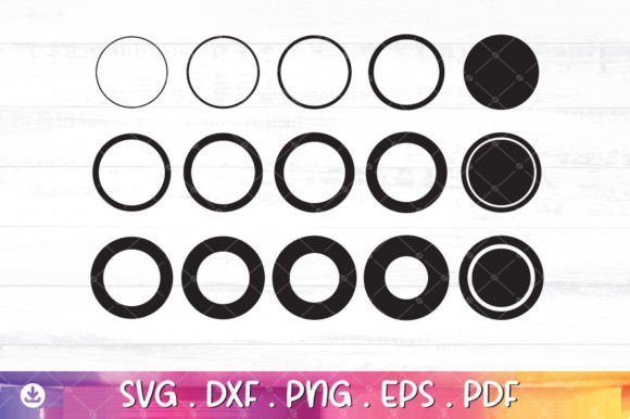 Download Circle Frame Bundle SVG, Circle Border S - Circle Collection