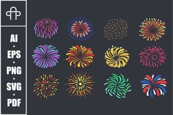 Download Fireworks Abstract Elements Collection - Element Collection