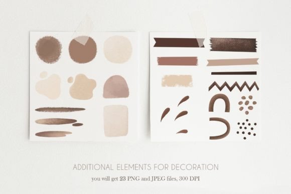Download Abstract Elements for Decoration Set - Element Collection