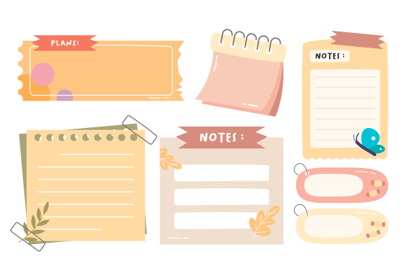 Download Cute Hand-Drawn Bullet Journal Element - Element Collection