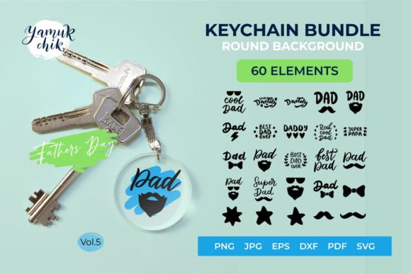 Download Acrylic Keychain SVG for Fathers Day Key - Acrylic Collection