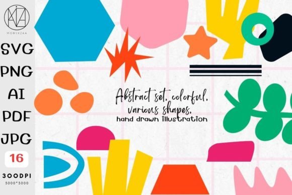Download Abstract Illustration Element Hand Drawn - Element Collection