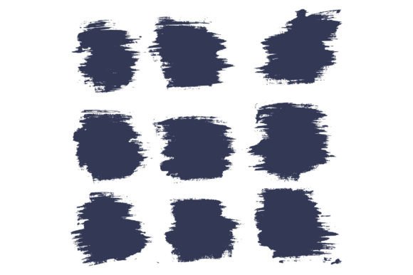 Download Acrylic Paint Splash Brush Stroke Set - Acrylic Collection