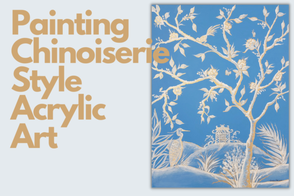Download Painting Chinoiserie Style Acrylic Art - Acrylic Collection