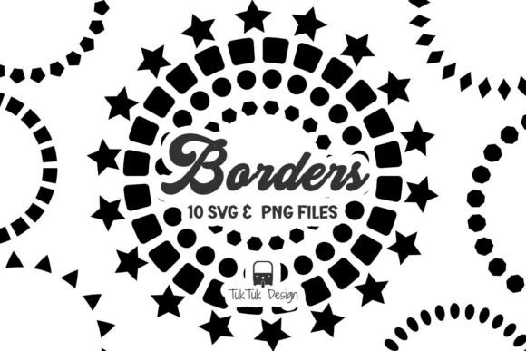 Download Geometric Shape Circle Frame SVG PNG Set - Circle Collection