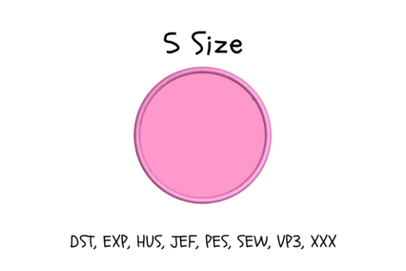Download Circle Applique Embroidery Design - Circle Collection