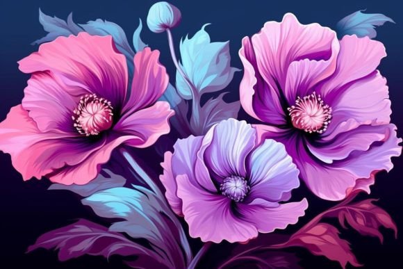 Download Blooming Flowers Artistic Backgrounds - Artistic backgrounds Collection