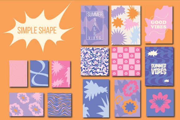 Download Simple Shapes Vector Design Elements - Element Collection