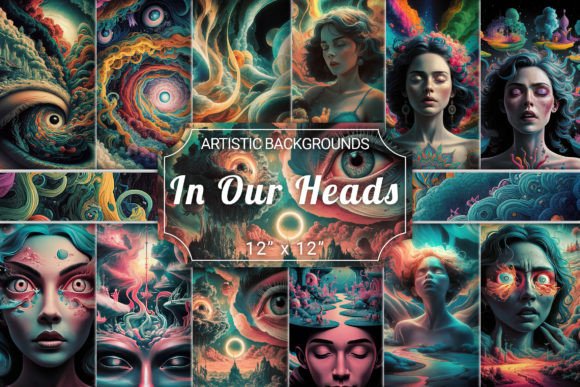 Download Artistic Backgrounds in Our Heads Art - Artistic backgrounds Collection