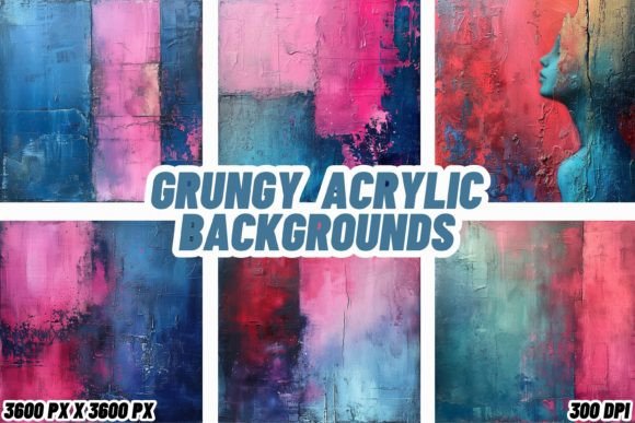 Download Grungy Acrylic Backgrounds - Acrylic Collection